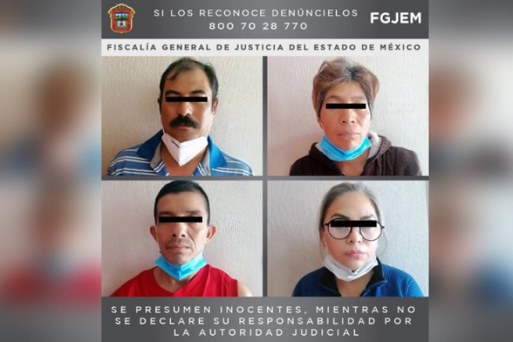 Aseguran a cuatro probables extorsionadores en Ecatepec