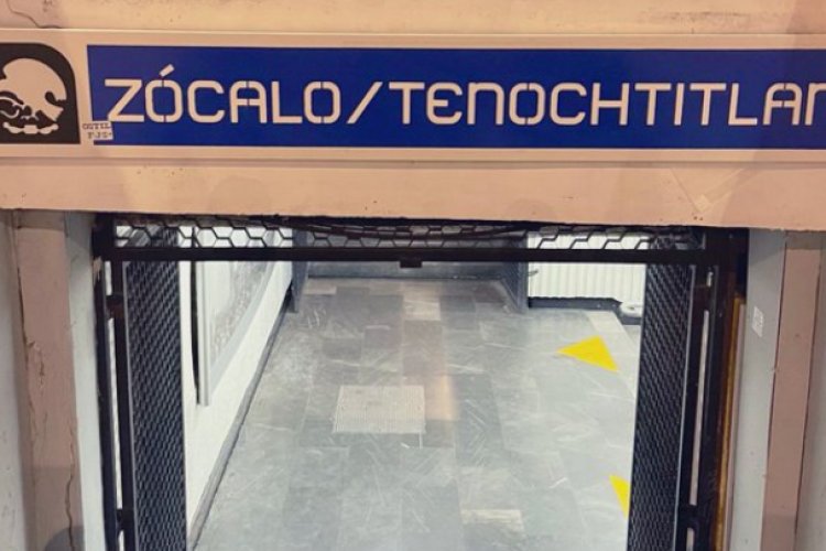 Cambiarán nombre a la estación zócalo del Metro en esta fecha