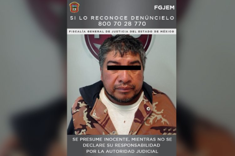Capturan a sujeto por homicidio de mujer en Almoloya de Juárez