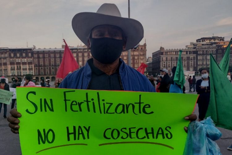 Campesinos de Morelos demandan a AMLO fertilizante prometido