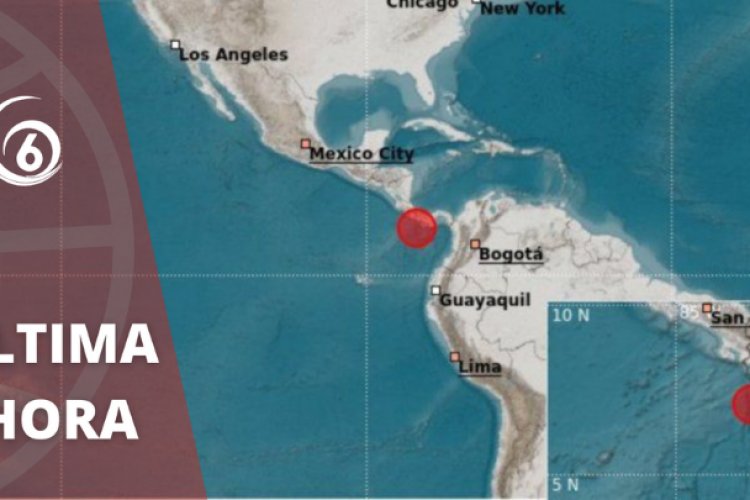 Se registra sismo de siete grados en Panamá