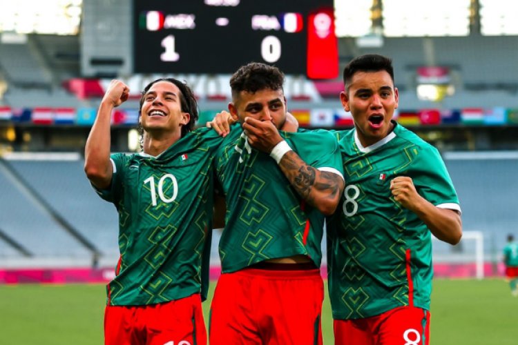 México logra triunfo contra Francia en su debut en Tokio 2020