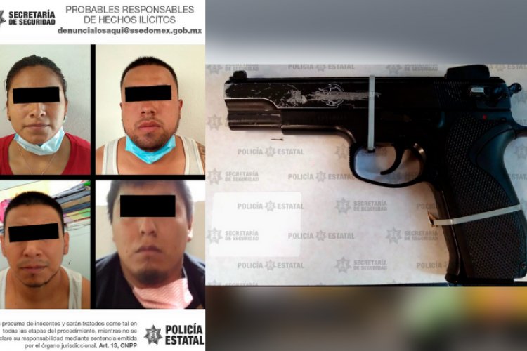 Capturan a miembros de banda de extorsionadores de transportistas en Ecatepec