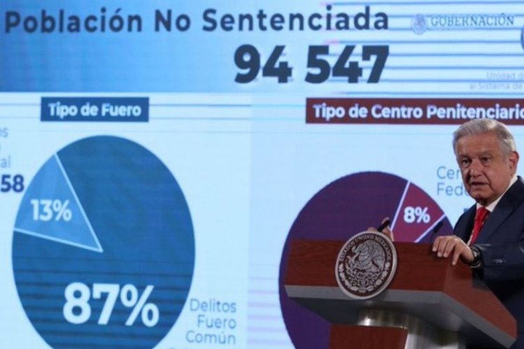 AMLO liberará a presos sin sentencia, adultos mayores y torturados