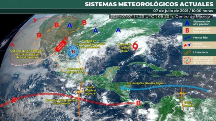 Prevalecerán las lluvias con caída de granizo en Valle de México