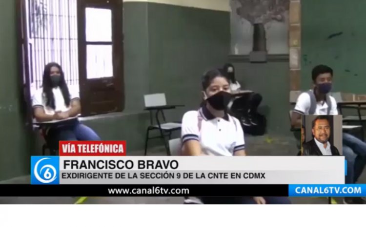 No puede haber un regreso a las aulas, si no hay condiciones seguras: CNTE