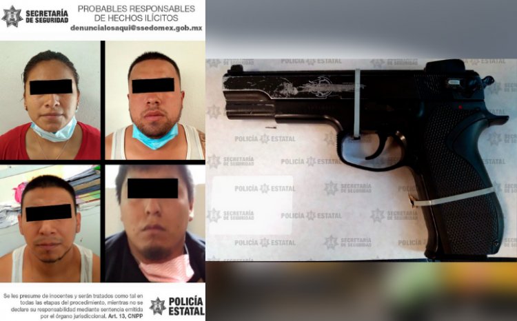 Capturan a miembros de banda de extorsionadores de transportistas en Ecatepec