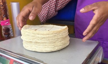 En tan solo dos meses, precio de tortilla aumentó 15.1 por ciento