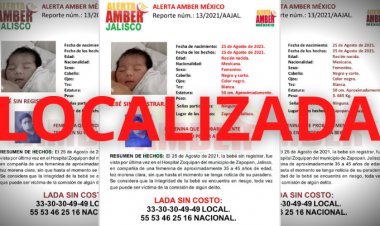 Encuentran a bebé robada por mujer disfrazada de enfermera en Jalisco