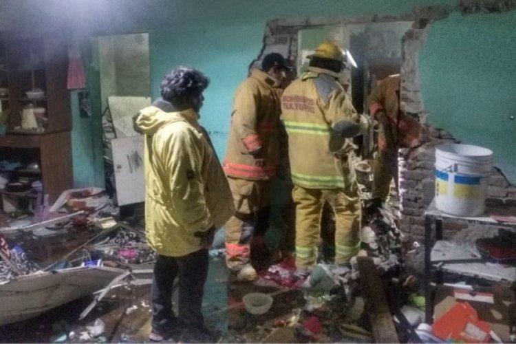 Se registra explosión de un polvorín clandestino en Tultepec