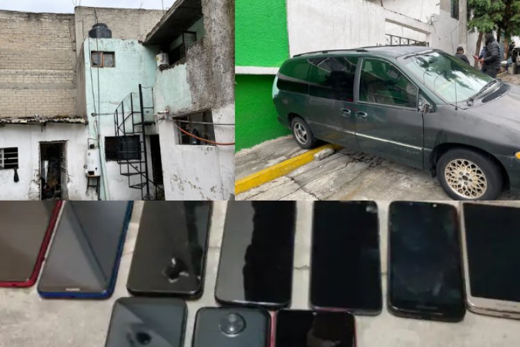 Aseguran droga, celulares robados y ropa táctica en Naucalpan