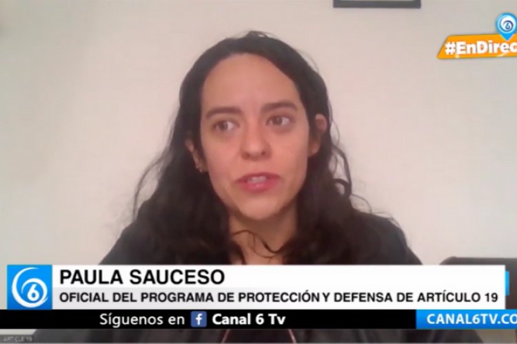 Amenazas contra periodistas, un reflejo de la ausencia del estado: articulo 19