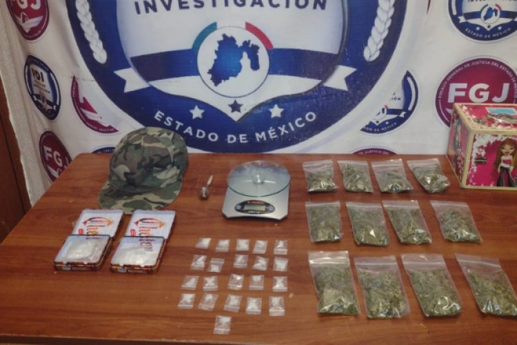 Desmantelan un punto de venta de droga en Tenancingo