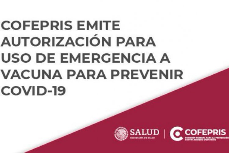 Cofepris autoriza uso de emergencia de la vacuna anticovid de Moderna