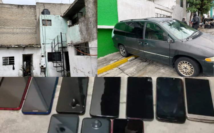 Aseguran droga, celulares robados y ropa táctica en Naucalpan