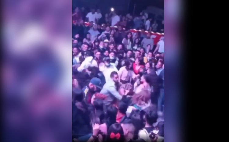 Se arma pelea en baile masivo en feria de playas de rosarito