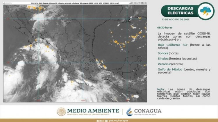 Lluvias intensas continúan en el Valle de México