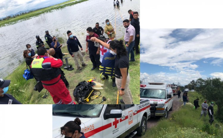 Rescatan cuerpo de niña de 10 años en laguna de Zumpango