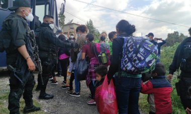 Ubican a 42 migrantes en Los Reyes La Paz