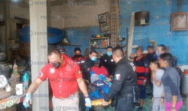 Rescatan a hombres atrapados en cisterna