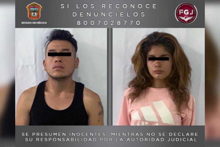 Por vender drogas en Tlalnepantla, capturan a pareja de jóvenes