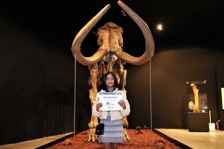 Ya tiene nombre el mamut del museo de Antropología e Historia en Toluca