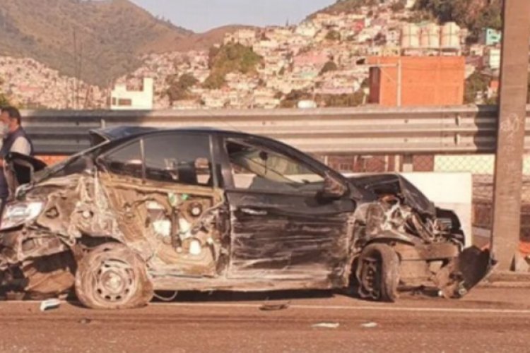 Tráiler provoca carambola en la México-Pachuca; hay 14 lesionados