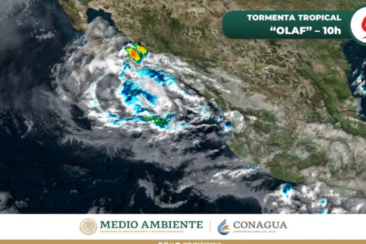 ´Olaf´ se debilita tras su paso por los cabos, Baja California Sur