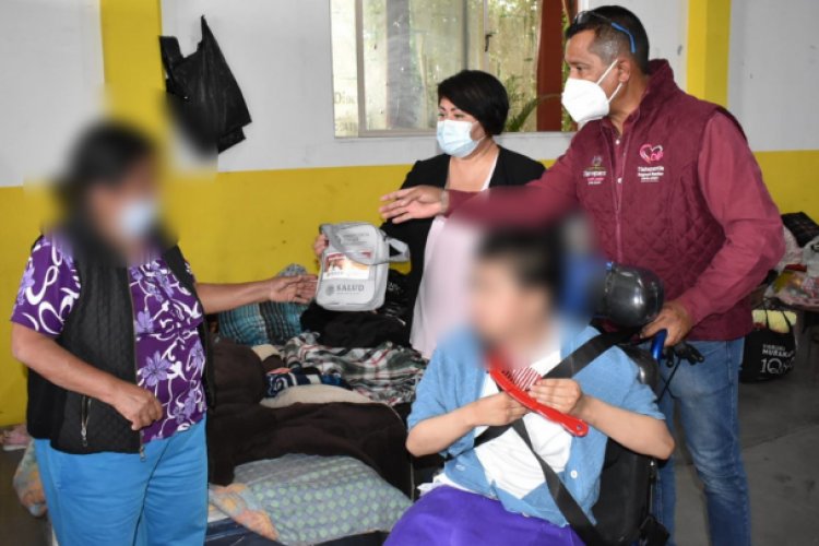 Reubicarán a más de 600 personas en Tlalnepantla