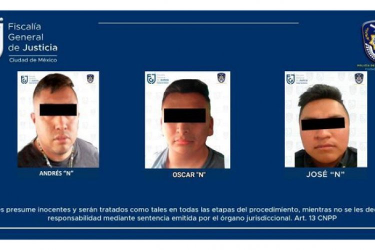 Caen tres policías capitalinos por homicidio