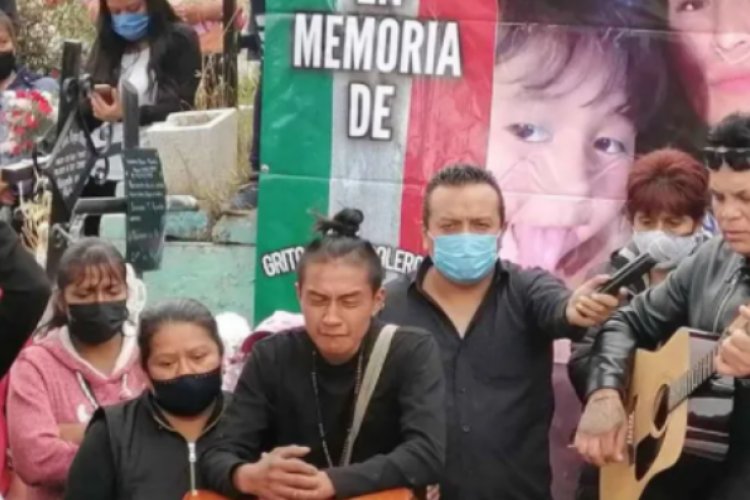 Sepultan a Paola y Dilan, en Tlalnepantla