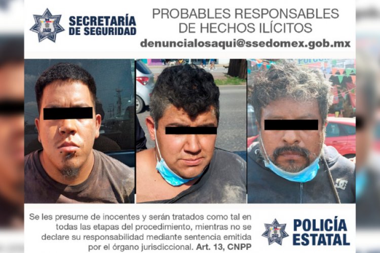 Desmantelaban autos en Ecatepec