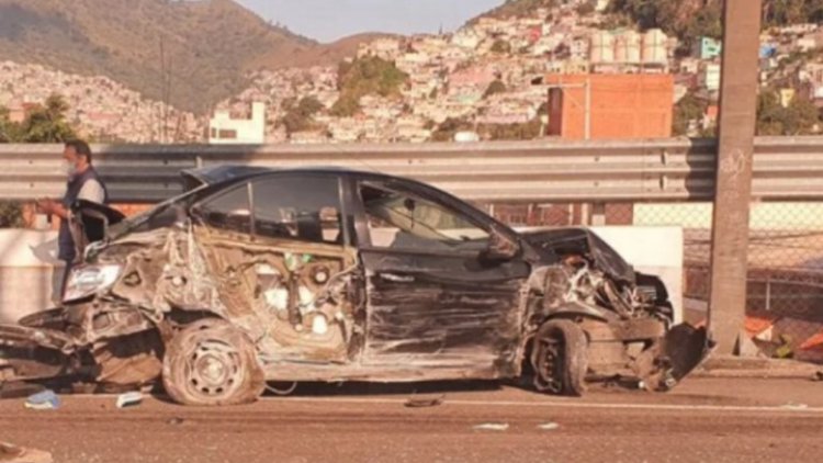 Tráiler provoca carambola en la México-Pachuca; hay 14 lesionados