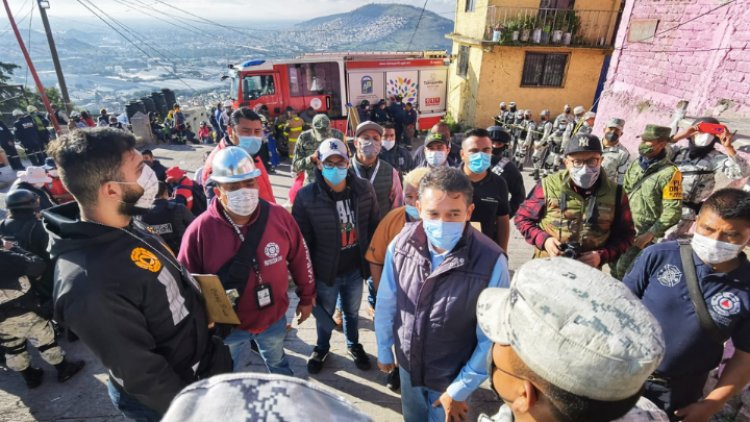 Advierten otro deslave en cerro del Chiquihuite