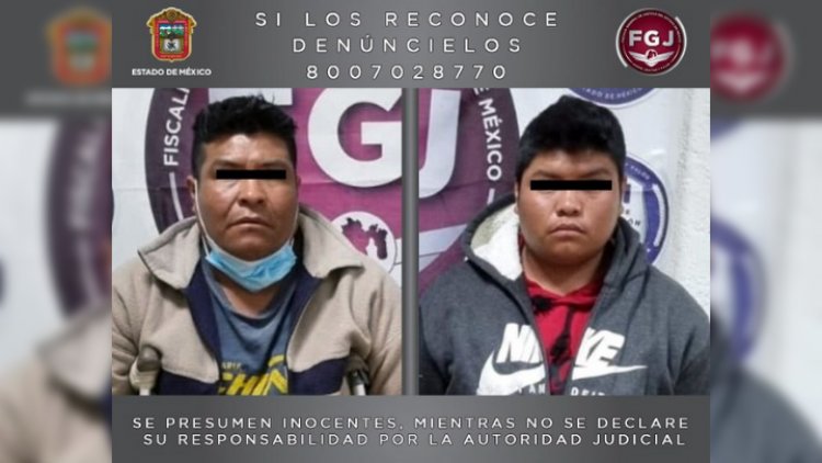 Caen padre e hijo por asesinato de niño en el Edomex