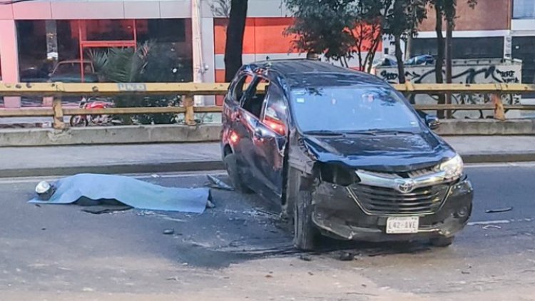 Volcadura en Periférico deja un muerto