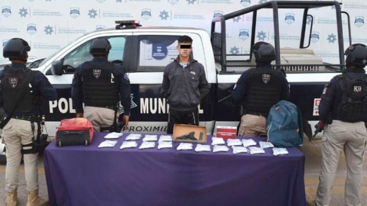 Capturan a estudiante en Puebla con arsenal