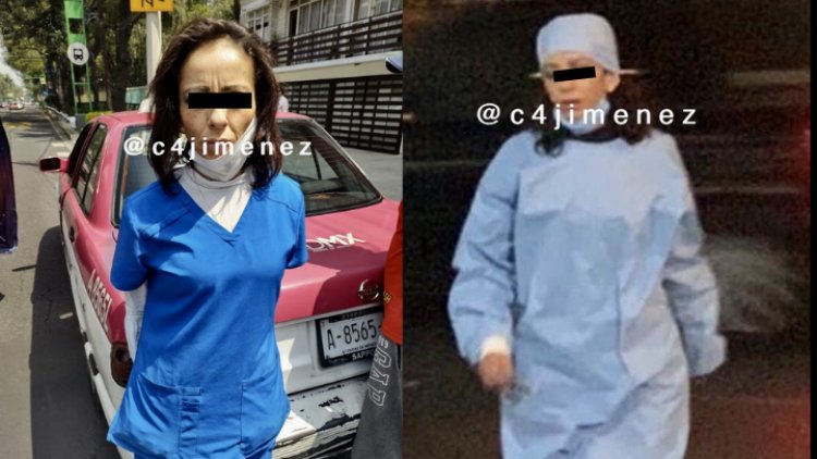 Falsa enfermera asaltaba a abuelitos en CDMX