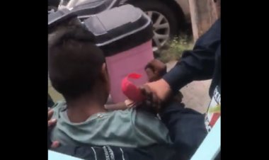 Graban abuso policial contra niño en Guadalajara