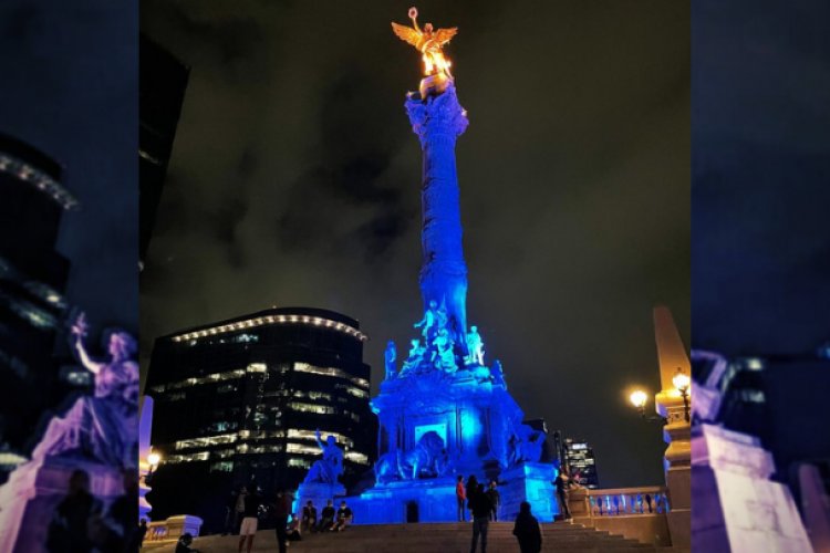 Así luce el Ángel de la Independencia tras reparación