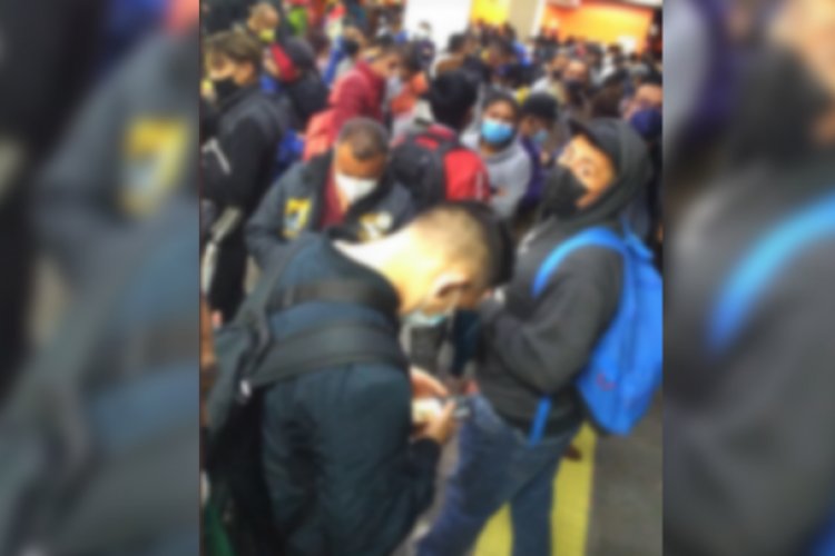 Paran servicio en línea 1 del metro por riña