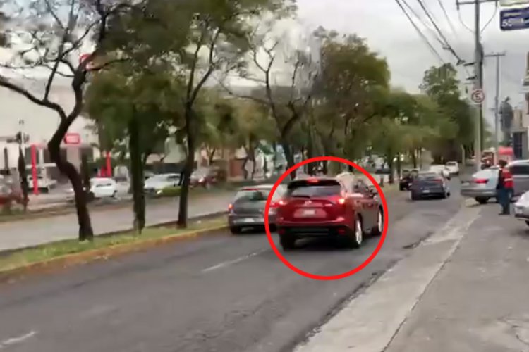 Así les robaron su camioneta en Naucalpan