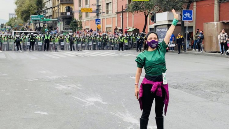Localizan a activista Yndira Sandoval