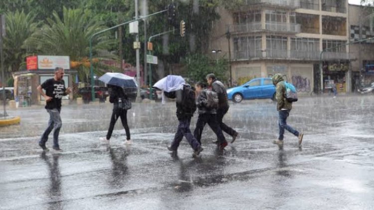 Prevén lluvias para el Valle de México