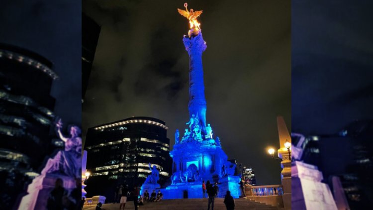 Así luce el Ángel de la Independencia tras reparación