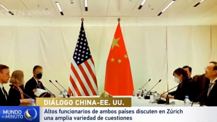Altos funcionarios de China y EE.UU. se reúnen en Zúrich para buscar un mejor entendimiento mutuo