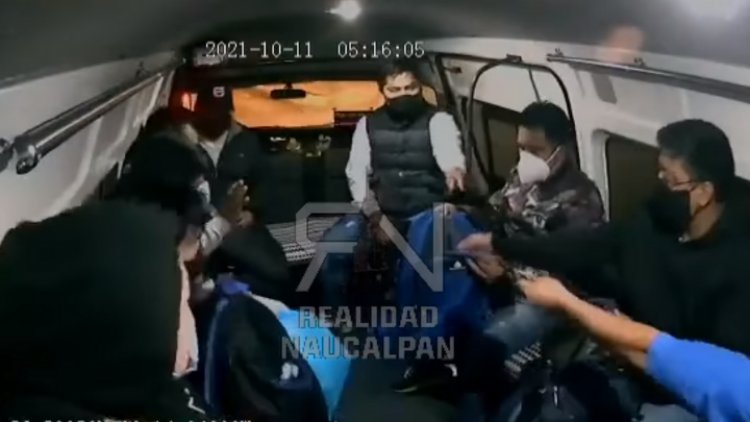 “Teléfonos a la mano”, amaga asaltante en Naucalpan