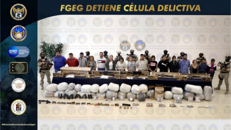 Desarticulan célula delictiva en Gto