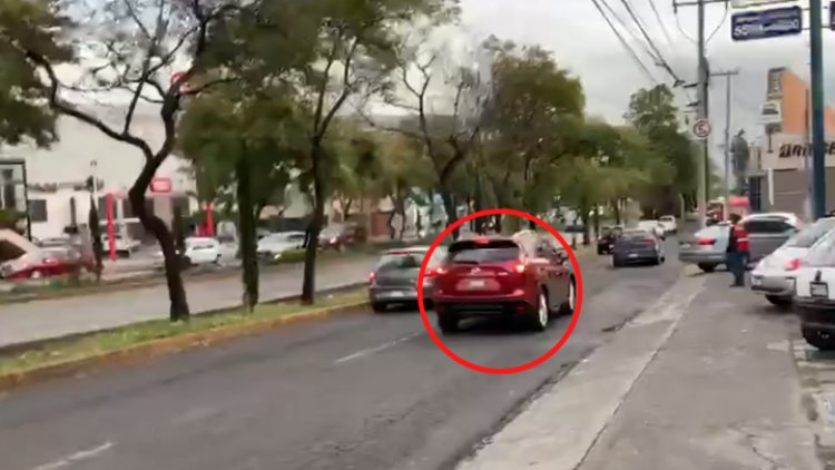 Así les robaron su camioneta en Naucalpan