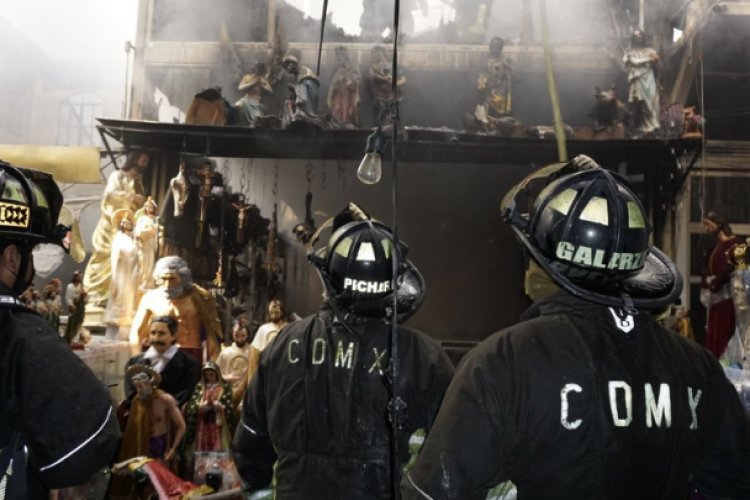 Controlan incendio en Mercado de Sonora